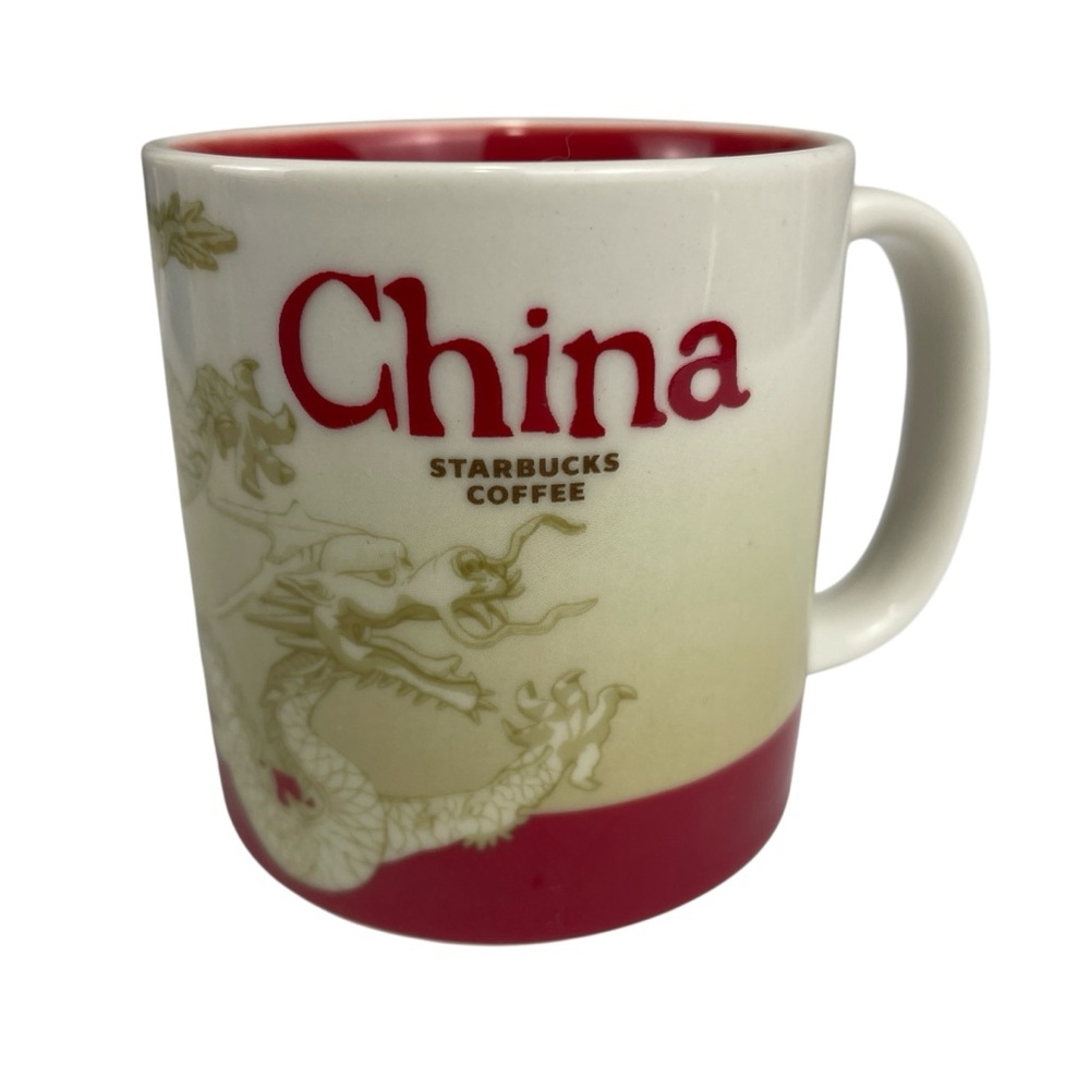 Starbucks 2019 China Dragon Global Icon Espresso Demitasse Mini Mug 3 fl oz